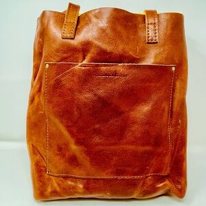 Portland Leather Tote Bag